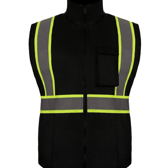 Thermal Reflective Safety Vest with Hood - Picture 1 of 3